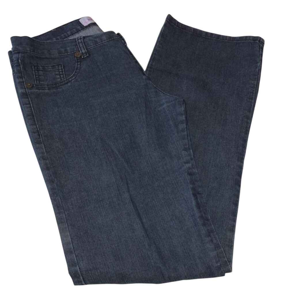 Brunswick BWK‎ Jeans Straight Leg Dark Wash Denim Women Size 28